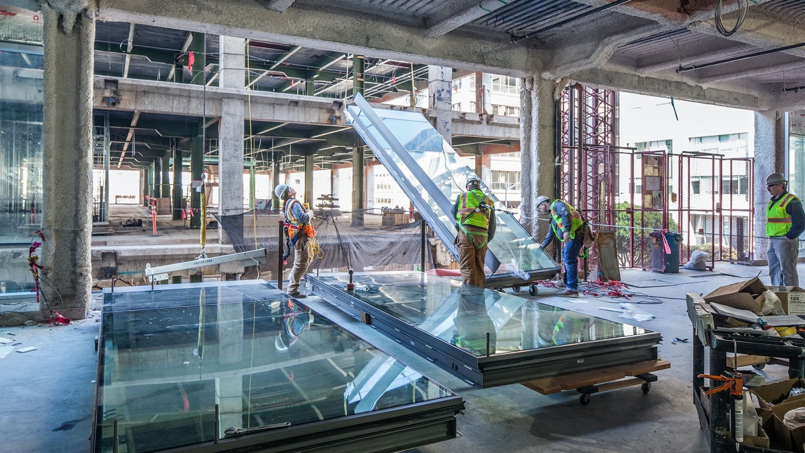 Retail Space Renovation - Commercial Concrete Contractors Euless TX