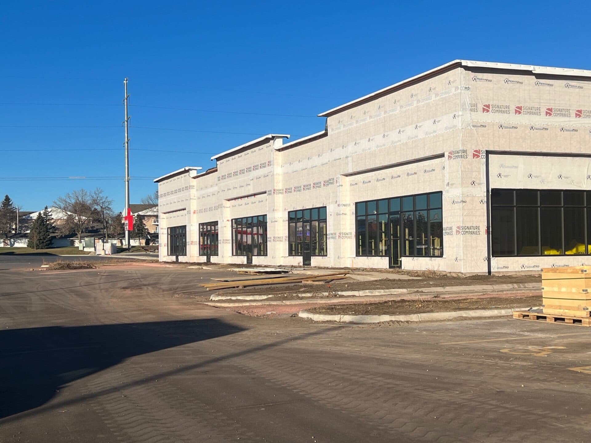 Professional retail store build out services by experienced concrete crews in Euless, TX.