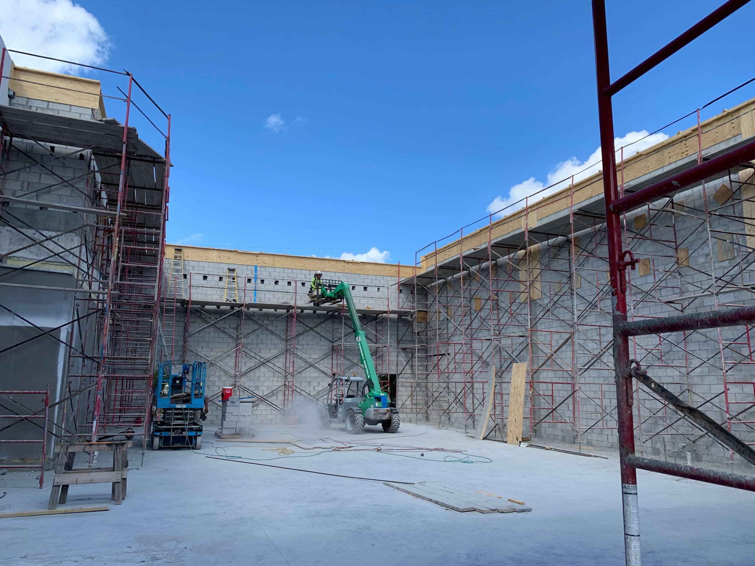Retail Storefront Construction - Commercial Concrete Contractors Euless TX