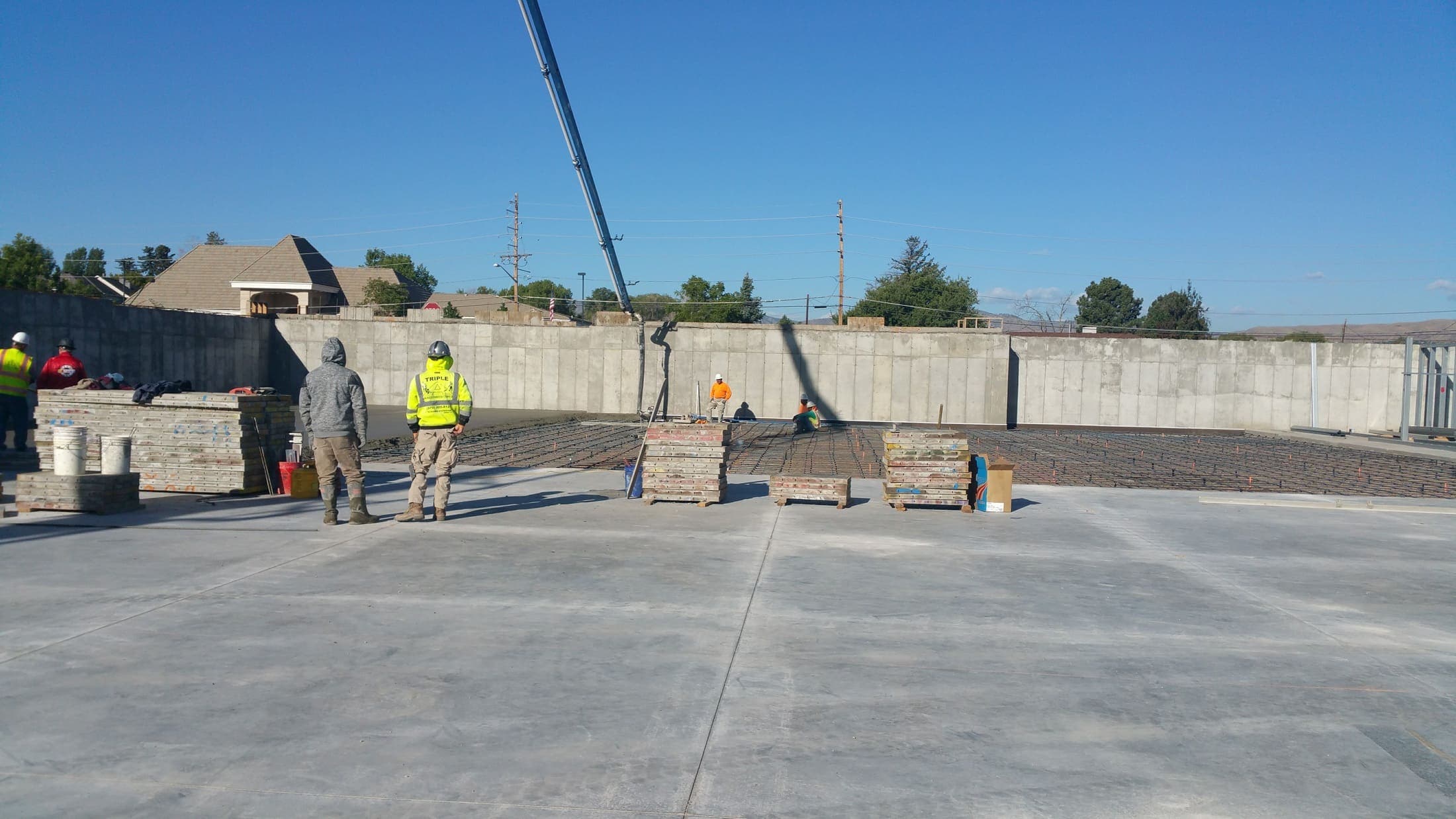 Shopping Center Construction - Commercial Concrete Contractors Euless TX
